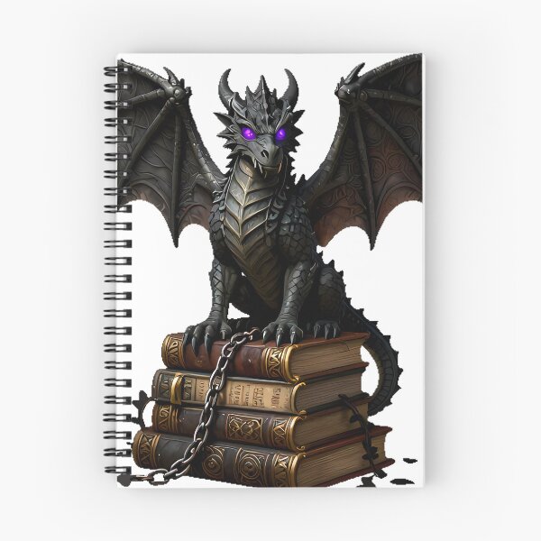 Item preview, Gothic Gargoyle Dragon Tome Stack designed and sold by IllumeInk.
