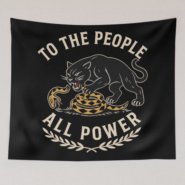 Item preview, Power to the People Black Panther Party designed and sold by Ribeiro-Art.