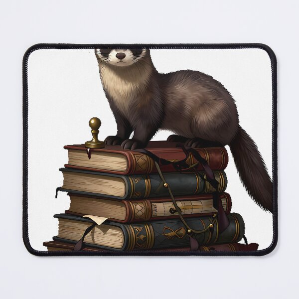 Item preview, Gothic Ferret Arcane Ledger Stack designed and sold by IllumeInk.