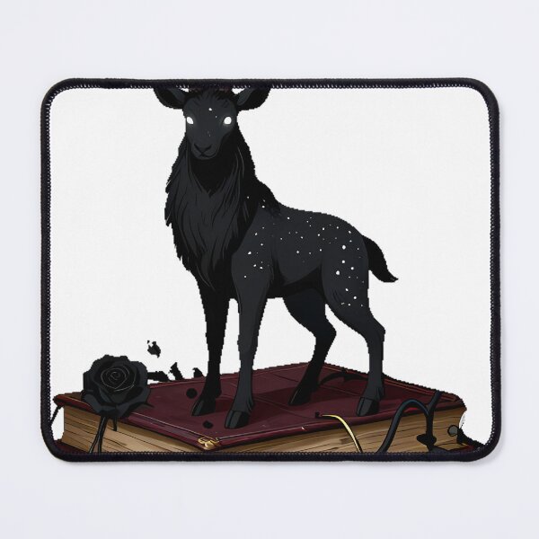 Item preview, Gothic Black Stag Fawn Grimoire Stack designed and sold by IllumeInk.