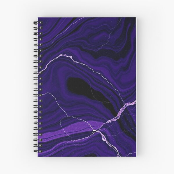 Item preview, Deep Purple White Vein Marble designed and sold by IntelliMindDesigns.