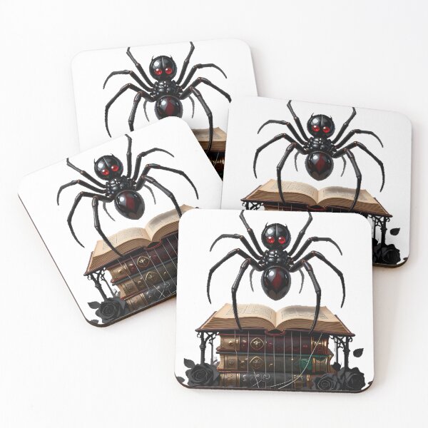 Item preview, Gothic Black Widow Weaver Tome Stack designed and sold by IllumeInk.
