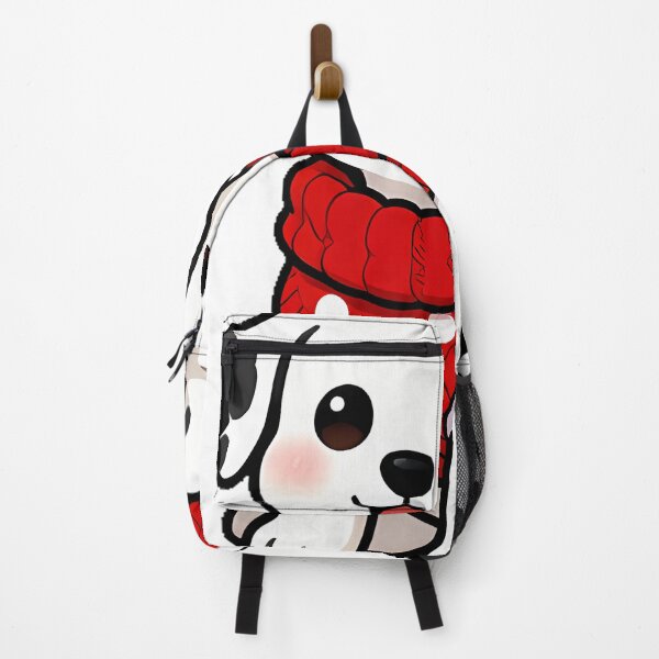 Item preview, Cute Dalmatian Puppy in Cherry Red Polka Dot Knit Sweater designed and sold by pumsquare.