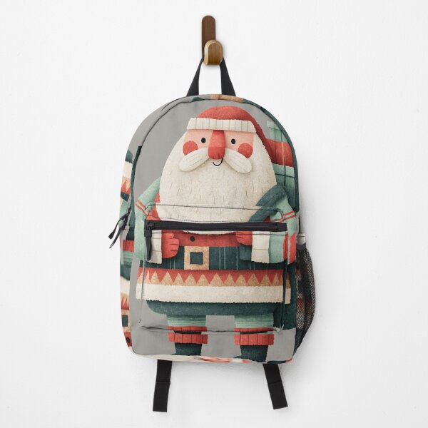 Item preview, Cute Retro Santa Claus with Holiday Gifts designed and sold by colorful-white.