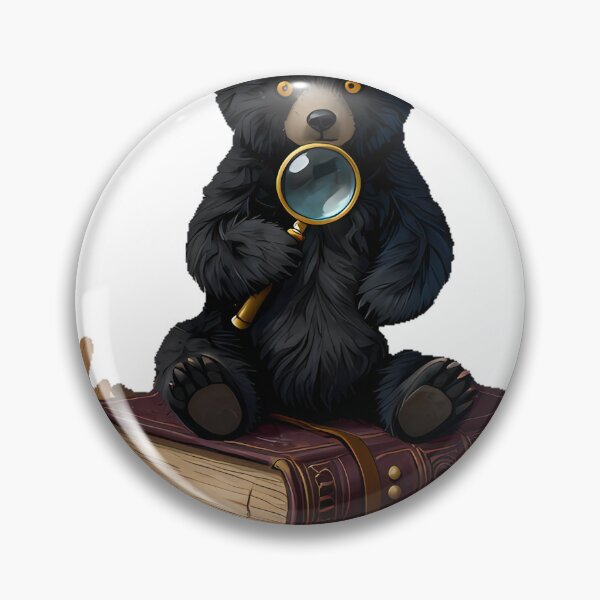 Item preview, Gothic Black Bear Cub Bestiary Stack designed and sold by IllumeInk.