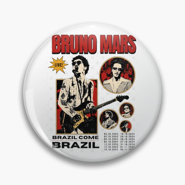 Artikelvorschau, Bruno Mars The Romantic Tour 2026 – Bruno Mars Tour 2026, Konzerte der Romantic Tour, Bruno Mars Fan entworfen und verkauft von AndrewDonika.
