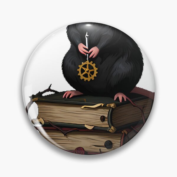 Item preview, Gothic Black Rat Scholar Manuscript Stack designed and sold by IllumeInk.