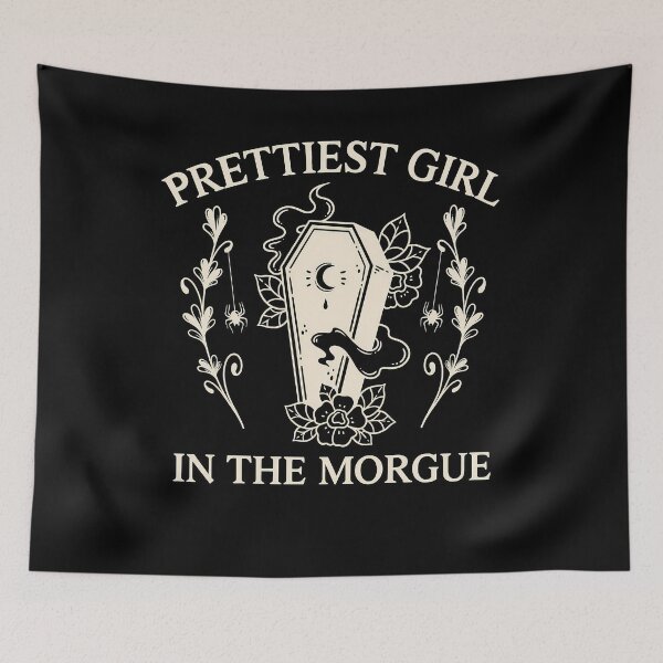 Item preview, Prettiest Girl In The Morgue, Halloween designed and sold by Ribeiro-Art.