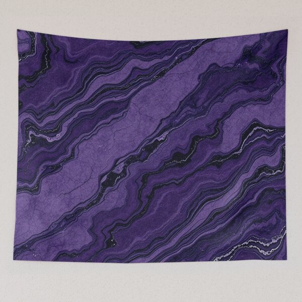 Item preview, Purple Layered Agate Marble Pattern designed and sold by IntelliMindDesigns.