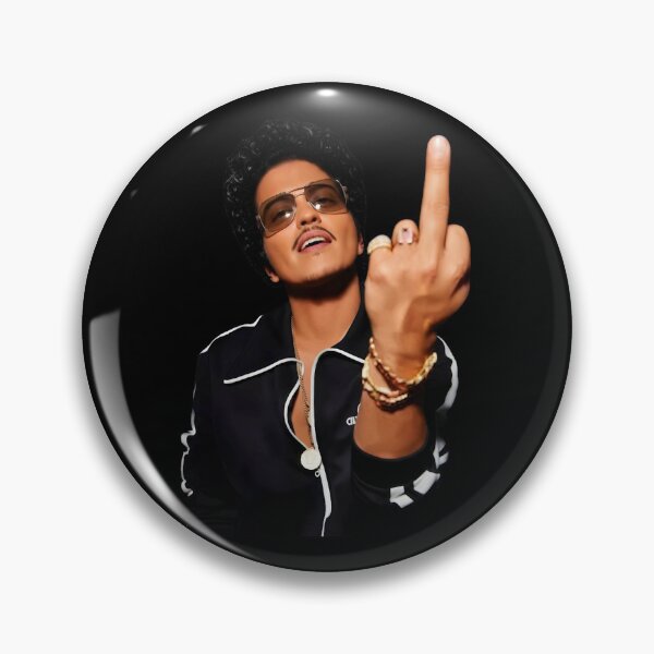 Item preview, Bruno Middle Finger - Bruno Mars Tour 2026, Romantic Tour Concert, Bruno Mars Fan designed and sold by AndrewDonika.