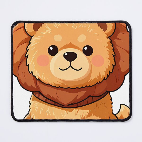 Item preview, Cute Chow Chow Puppy in Cinnamon Brown Turtleneck Sweater designed and sold by pumsquare.