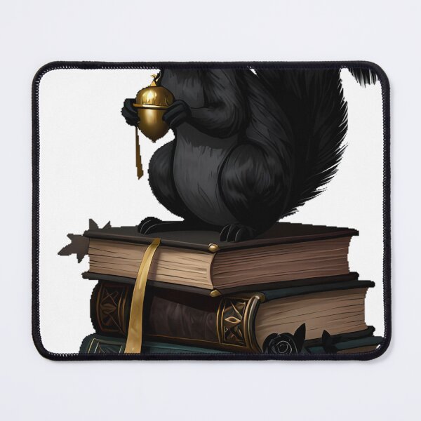 Item preview, Gothic Black Squirrel Arcana Tome Stack designed and sold by IllumeInk.
