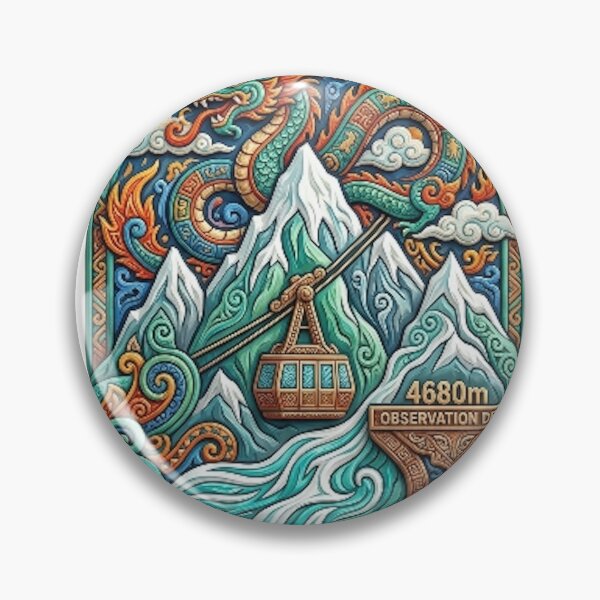 Item preview, JADE DRAGON SNOW MOUNTAIN RESORT YUNNAN CHINA designed and sold by likbatonboot.