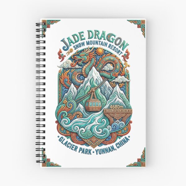 Item preview, JADE DRAGON SNOW MOUNTAIN RESORT YUNNAN CHINA designed and sold by likbatonboot.