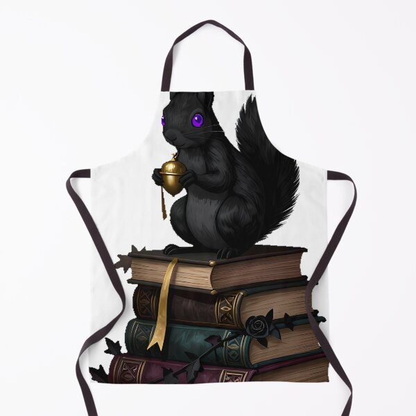 Item preview, Gothic Black Squirrel Arcana Tome Stack designed and sold by IllumeInk.