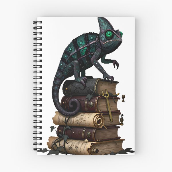 Item preview, Gothic Chameleon Arcane Scroll Stack designed and sold by IllumeInk.