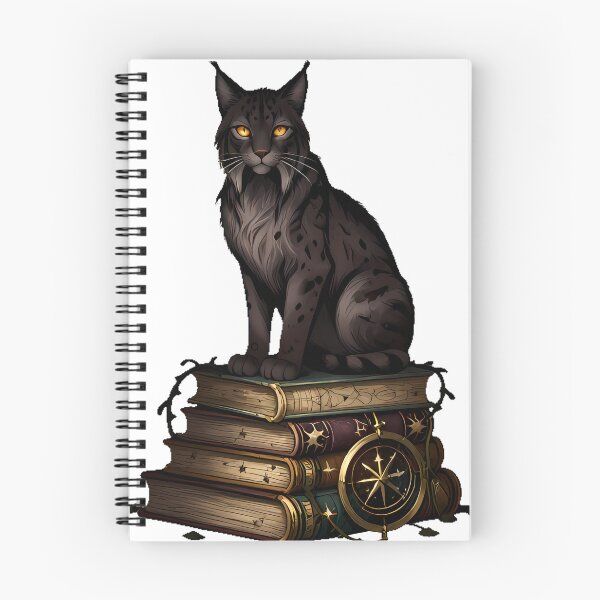 Item preview, Gothic Lynx Divination Book Stack designed and sold by IllumeInk.