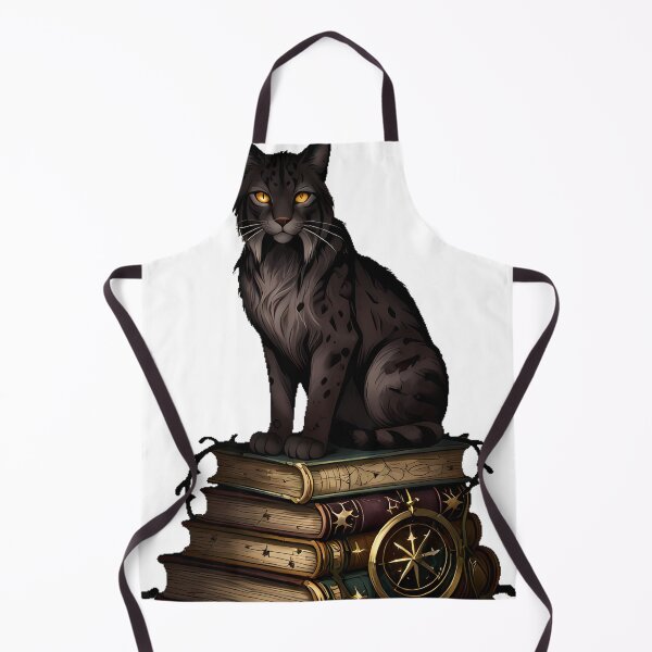 Aperçu de l'œuvre Pile de livres de divination Gothic Lynx créée et vendue par IllumeInk.