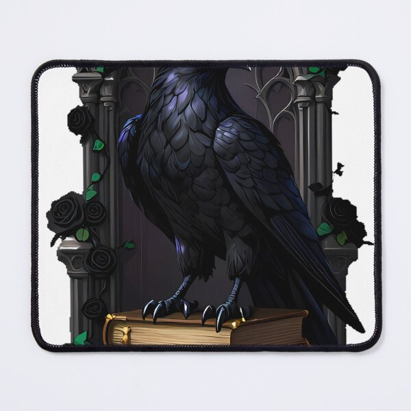 Item preview, Gothic Raven King Grimoire Arch designed and sold by IllumeInk.