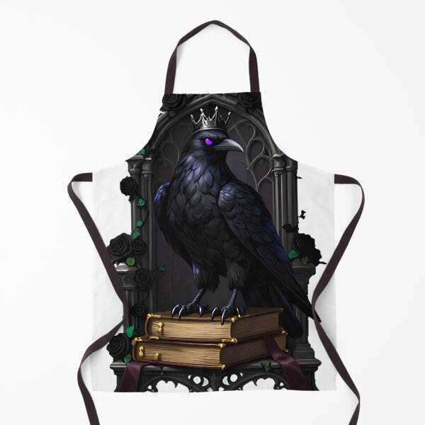 Item preview, Gothic Raven King Grimoire Arch designed and sold by IllumeInk.