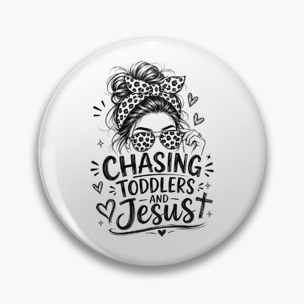 Item preview, Chasing Toddlers and Jesus  designed and sold by Animavera.