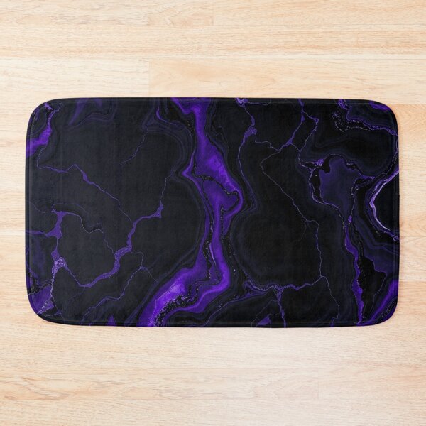 Item preview, Dark Purple Black Fluid Marble designed and sold by IntelliMindDesigns.