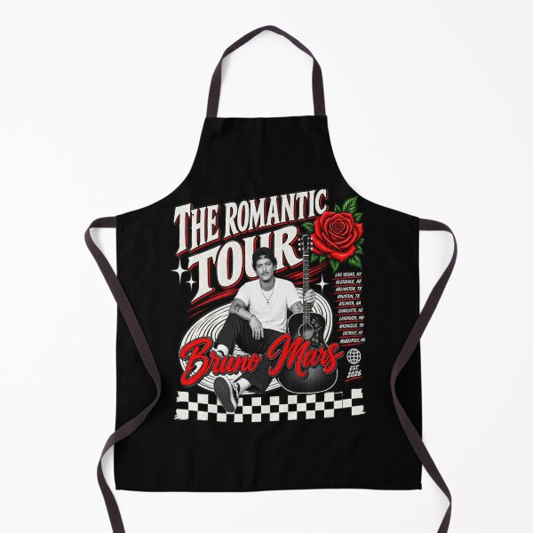 Item preview, Bruno Mars Tour 2026, Romantic Tour Concert, Bruno Mars Fan designed and sold by AndrewDonika.