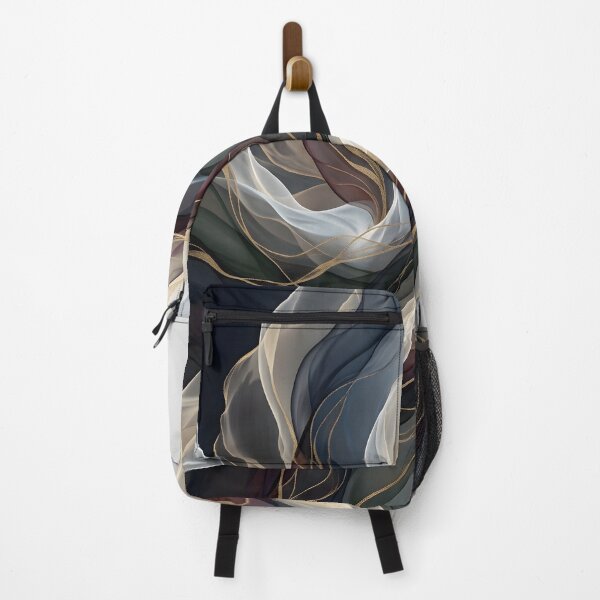 Item preview, Luxury Dark Fluid Abstract Art designed and sold by hutofdesigns.
