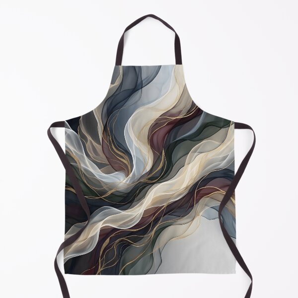 Item preview, Luxury Dark Fluid Abstract Art designed and sold by hutofdesigns.