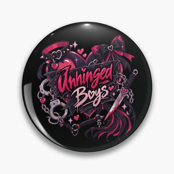 Item preview, Heart Unhinged Boys designed and sold by V's Cubicle.