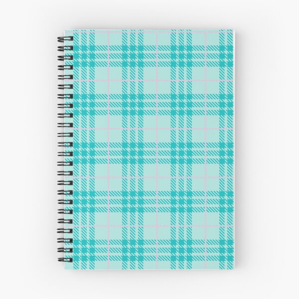 Item preview, Cute Aqua Turquoise and Pastel Pink Plaid Pattern | Y2K Girly Tartan Aesthetic designed and sold by BrontesWhimsyStore.