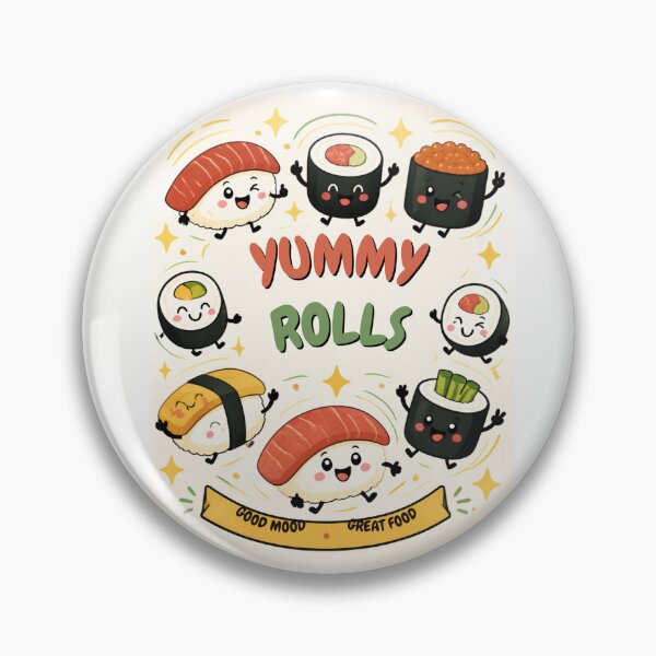Item preview, Cute Kawaii Sushi Family designed and sold by NuviBees.