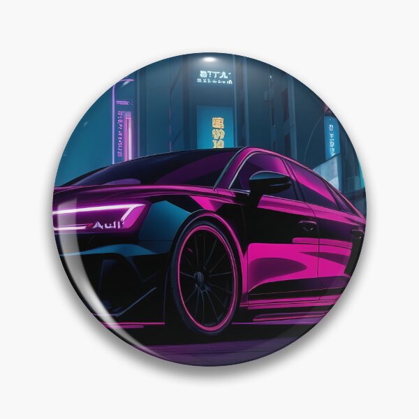 Item preview, German JDM Car in Neon Cyberpunk City designed and sold by Salimgor Hangaround Music.