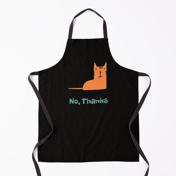 Item preview, No, Thanks | Funny Reaction Cat | Introvert Humor designed and sold by ContigoART.