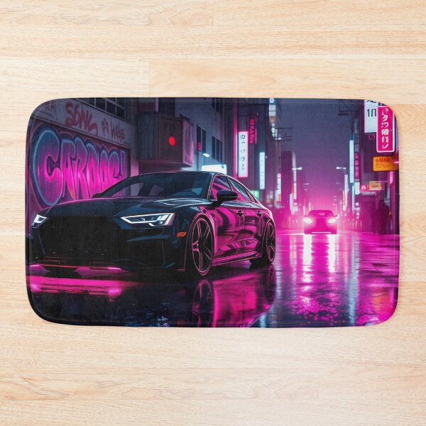 Item preview, German JDM Car in Neon Cyberpunk City designed and sold by Salimgor Hangaround Music.