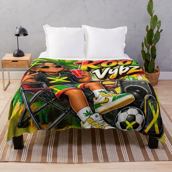 Item preview, Kool Vybz Jamaica Reggae Vibe Chill Kid Art designed and sold by digitalbob60.