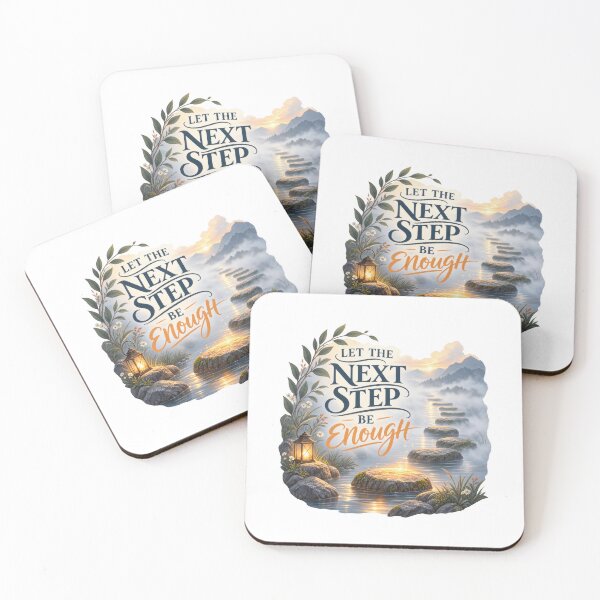 Item preview, Let the Next Step Be Enough designed and sold by Mosslume Studio.