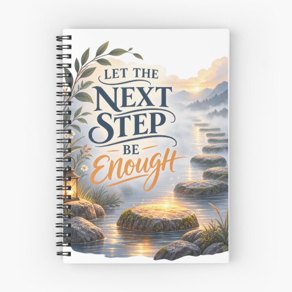 Item preview, Let the Next Step Be Enough designed and sold by Mosslume Studio.