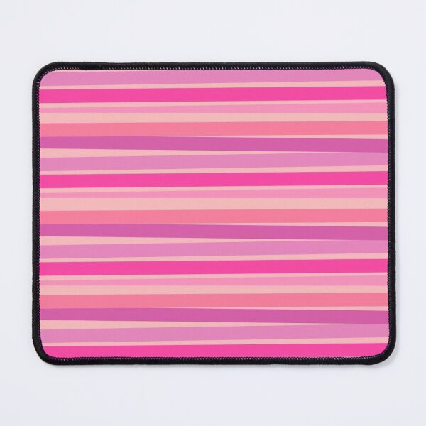 Item preview, Cute Y2K Pink Horizontal Stripe Pattern | Girly Retro 2000s Pop Princess Aesthetic designed and sold by BrontesWhimsyStore.