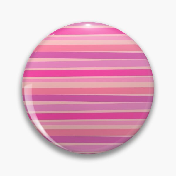 Item preview, Cute Y2K Pink Horizontal Stripe Pattern | Girly Retro 2000s Pop Princess Aesthetic designed and sold by BrontesWhimsyStore.