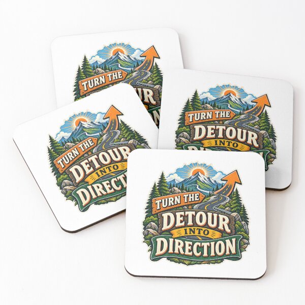 Item preview, Turn the Detour Into Direction designed and sold by Mosslume Studio.