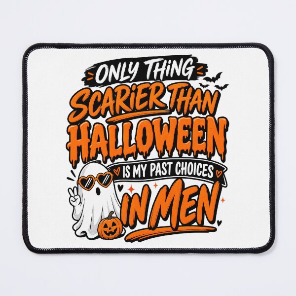 Item preview, Inappropriate Halloween, Only Thing Scarier Than Halloween Is My Past Choices Funny designed and sold by graphic-genie.