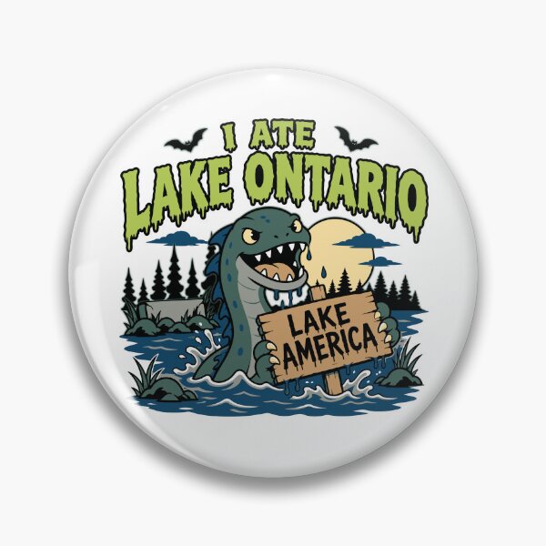 Item preview, I Ate Lake Ontario Halloween Lake Monsters Funny designed and sold by ALCOSHIRTS OFFICIAL.