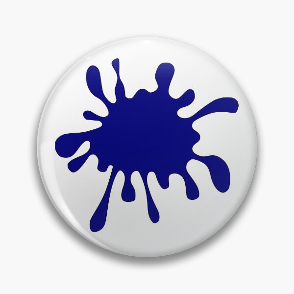 Item preview, Vibrant Blue Paint Splatter Graphic Ink Blob Vector Art designed and sold by LuxocaDesigns24.