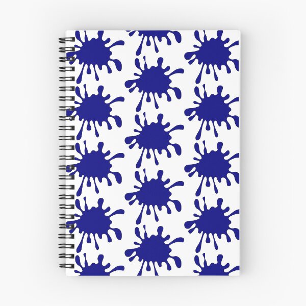 Item preview, Vibrant Blue Paint Splatter Graphic Ink Blob Vector Art designed and sold by LuxocaDesigns24.