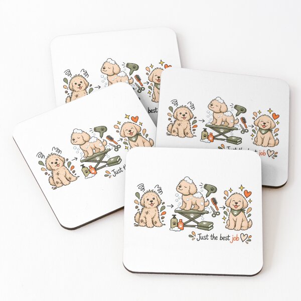 Item preview, Idea de regalo para un peluquero canino: ¡El mejor trabajo! designed and sold by J-Impression.