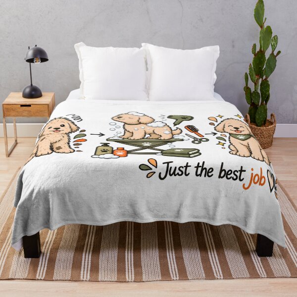 Item preview, Idea de regalo para un peluquero canino: ¡El mejor trabajo! designed and sold by J-Impression.