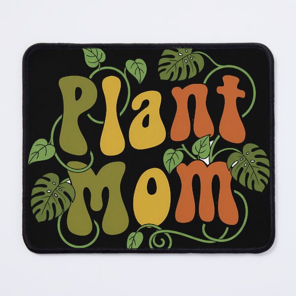 Item preview, Plant Mom Retro 70s Groovy Typography Boho Botanical Vines designed and sold by WorldShop17.