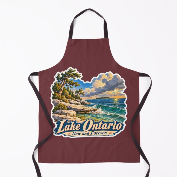 Item preview, Lake Ontario Forever Defending Canadian Sovereignty Scenic Prints designed and sold by PinUpPizzazz.