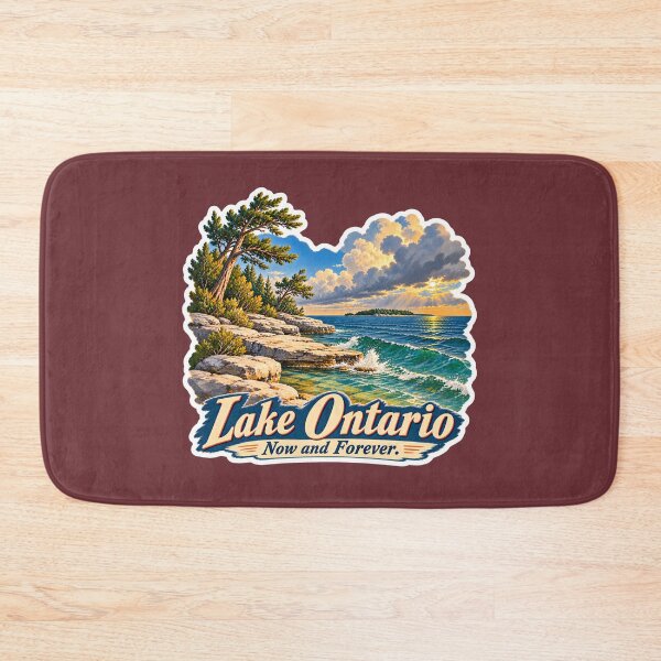 Item preview, Lake Ontario Forever Defending Canadian Sovereignty Scenic Prints designed and sold by PinUpPizzazz.
